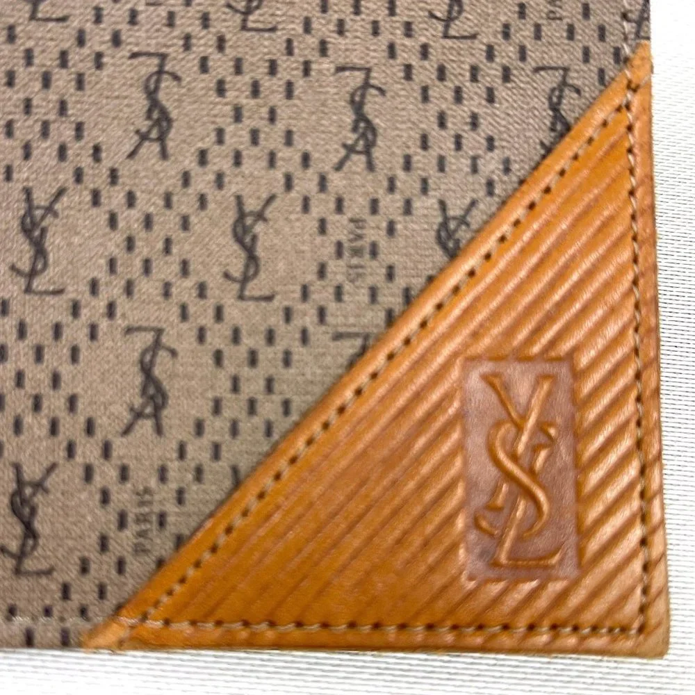 Auc YSL Vintage Monogram bi-fold wallet ID window - Picture 4 of 12